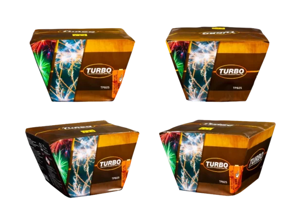 Turbo V Skotkaka, 25 skota